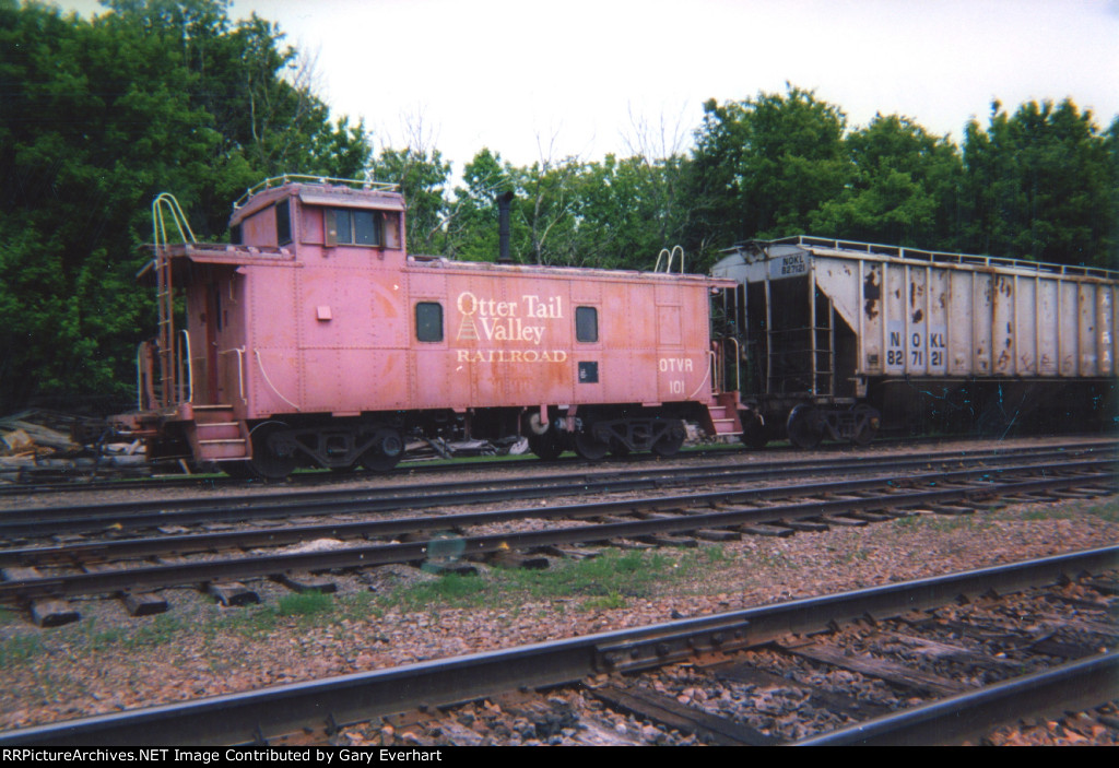 OTVR Caboose #101 - Otter Tail Valley RR